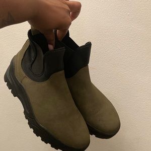 💚DARK GREEN💚 SLIP ON BOOTS